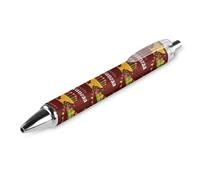 BHHJKK Happy Kwanzaa African American Heritage Festival Retractable Ballpoint Pen Writing Ballpoint Black Ink Ball Pens Gifts for Students Office Stationery Supplies