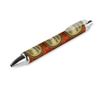 BHHJKK Happy Kwanzaa African American Heritage Festival Retractable Ballpoint Pen Writing Ballpoint Black Ink Ball Pens Gifts for Students Office Stationery Supplies