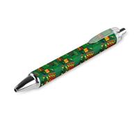 BHHJKK Happy Kwanzaa African American Heritage Festival Retractable Ballpoint Pen Writing Ballpoint Black Ink Ball Pens Gifts for Students Office Stationery Supplies