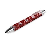 BHHJKK Happy New Year 2025 Retractable Ballpoint Pen Writing Ballpoint Black Ink Ball Pens Gifts for Students Office Stationery Supplies