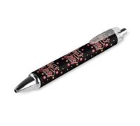 BHHJKK Happy New Year 2025 Retractable Ballpoint Pen Writing Ballpoint Black Ink Ball Pens Gifts for Students Office Stationery Supplies