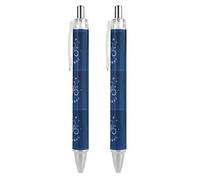 BHHJKK Happy New Year 2025 Retractable Ballpoint Pen Writing Ballpoint Black Ink Ball Pens Gifts for Students Office Stationery Supplies