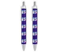 BHHJKK Happy New Year 2025 Retractable Ballpoint Pen Writing Ballpoint Black Ink Ball Pens Gifts for Students Office Stationery Supplies