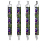 BHHJKK Happy New Year 2025 Retractable Ballpoint Pen Writing Ballpoint Black Ink Ball Pens Gifts for Students Office Stationery Supplies