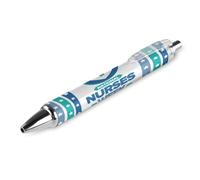 BHHJKK HappyAppreciation Week Day 2023 Ballpoint Pens Fine Point (0.5mm) Retractable Smooth Writing Pens Black Ink Gel Pens 4 PCS