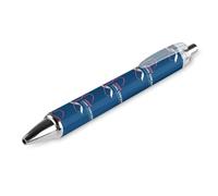 BHHJKK I Wear White Lung Cancer Awareness Month Retractable Ballpoint Pen Writing Ballpoint Black Ink Ball Pens Gifts for Students Office Stationery Supplies