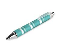 BHHJKK I Wear White Lung Cancer Awareness Month Retractable Ballpoint Pen Writing Ballpoint Black Ink Ball Pens Gifts for Students Office Stationery Supplies