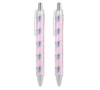 BHHJKK In November Diabetes Awareness Month Retractable Ballpoint Pen Writing Ballpoint Black Ink Ball Pens Gifts for Students Office Stationery Supplies
