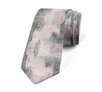 BHHJKK Modern Abstract Ties for Men Gentleman,Watercolor Tie Dye Pastel Tie for Weddings Business Meeting Party