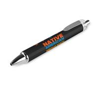BHHJKK Native American Heritage Month Indigenous Pride Ballpoint Pens Fine Point (0.5mm) Retractable Smooth Writing Pens Black Ink Gel Pens 4 PCS