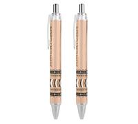 BHHJKK Native American Heritage Month Indigenous Pride Ballpoint Pens Fine Point (0.5mm) Retractable Smooth Writing Pens Black Ink Gel Pens 4 PCS
