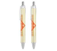 BHHJKK Native American Heritage Month Indigenous Pride Ballpoint Pens Fine Point (0.5mm) Retractable Smooth Writing Pens Black Ink Gel Pens 2 PCS