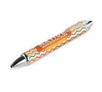 BHHJKK Native American Heritage Month Indigenous Pride Ballpoint Pens Fine Point (0.5mm) Retractable Smooth Writing Pens Black Ink Gel Pens 1 PCS