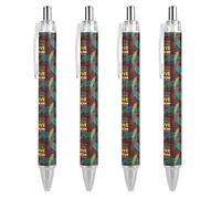 BHHJKK Native American Heritage Month Indigenous Pride Retractable Ballpoint Pen Writing Ballpoint Black Ink Ball Pens Gifts for Students Office Stationery Supplies