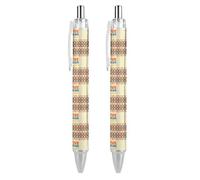 BHHJKK Native American Heritage Month Retractable Ballpoint Pen Writing Ballpoint Black Ink Ball Pens Gifts for Students Office Stationery Supplies