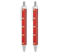 BHHJKK Native American Heritage Month Retractable Ballpoint Pen Writing Ballpoint Black Ink Ball Pens Gifts for Students Office Stationery Supplies