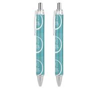 BHHJKK November Is Lung Cancer Awareness Month Retractable Ballpoint Pen Writing Ballpoint Black Ink Ball Pens Gifts for Students Office Stationery Supplies
