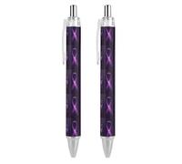 BHHJKK November Is National Epilepsy Awareness Month Retractable Ballpoint Pen Writing Ballpoint Black Ink Ball Pens Gifts for Students Office Stationery Supplies
