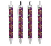 BHHJKK November Is Native American Heritage Month Retractable Ballpoint Pen Writing Ballpoint Black Ink Ball Pens Gifts for Students Office Stationery Supplies