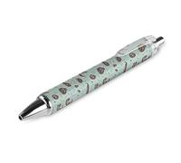 BHHJKK Otters Pattern Retractable Ballpoint Pen Portable Black Ink Ball Pen Work Pens for Office Stationery Supplies Gifts