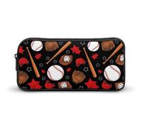 BHHJKK Pencil Bag Ocean Killer Whale Orca Art Pen Bag Pouch, Large Stationery Case Pencil Organizer Box with Zipper, Portable Makeup Bag for Office Travel