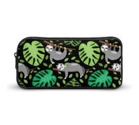 BHHJKK Pencil Bag Ocean Killer Whale Orca Art Pen Bag Pouch, Large Stationery Case Pencil Organizer Box with Zipper, Portable Makeup Bag for Office Travel