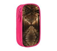 BHHJKK Pencil Case Salt Mine Printed Double Layer Pencil Bag High Capacity Pencil Case Pouch Organizer Office Storage