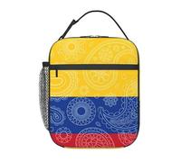 BHHJKK Portable Insulated Lunch Bag Cute Bunny Duckling Bloomy Spring Cooler Lunch Container Thick Reusable Lunch Box Tote Bag for Work Picnic School Kids
