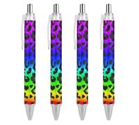 BHHJKK Retractable Black Pens for Men Women, Stylish Beautiful 0.5 mm Writing Pens Cute Cartoon Guinea Pigs Ballpoint Pen Home Office Supplies, 2 Pcs