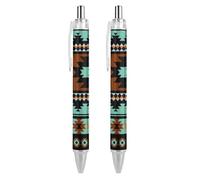 BHHJKK Reusable 0.5 mm Black Pen, Goth Raven Crow Skull Moon Star Gothic Witch Magic Spirit Board Retractable Ballpoint Pen for Men Women, Comfortable Smooth Writing Pens Office Desk Supplies