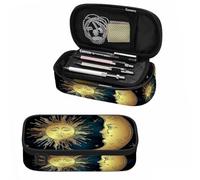 BHHJKK Starry Sky Pencil Holder Bag Galaxy Space Beautiful Magic Planet Pencil Case College Office School for Teens Boy Girl