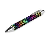 BHHJKK Stylish Beautiful Retractable Ballpoint Pens, Autumn Fall Leaves Cool Mushrooms Point Pen 1 Pcs 0.5 mm, Comfortable Smooth Writing Pens Office Supplies for Men Women