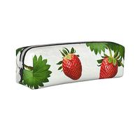 BHHJKK Sunflowers Over The Mountains Pencil Case Pu Leather Cute Small Pencil Case Pencil Pouch Storage Bag with Zipper