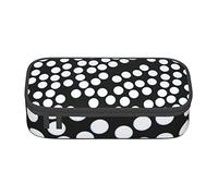 BHHJKK Wolf Pattern Pencil Box with Zipper,Drawing Pencil Case Organizer Empty,Beautiful Large Capacity Portable Pencil Boxes for Office