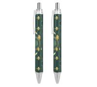 BHHJKK Year Of The Snake 2025 Happy Chinese New Year 2025 Retractable Ballpoint Pen Portable Black Ink Ball Pen Work Pens for Office Stationery Supplies Gifts,4 PCS