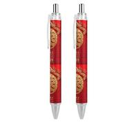BHHJKK Year Of The Snake 2025 Happy Chinese New Year 2025 Retractable Ballpoint Pen Writing Ballpoint Black Ink Ball Pens Gifts for Students Office Stationery Supplies