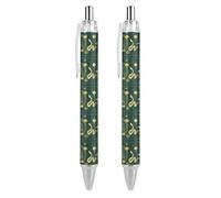 BHHJKK Year Of The Snake 2025 Happy Chinese New Year 2025 Retractable Ballpoint Pen Writing Ballpoint Black Ink Ball Pens Gifts for Students Office Stationery Supplies