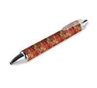 BHHJKK Year Of The Snake 2025 Happy Chinese New Year 2025 Retractable Ballpoint Pen Writing Ballpoint Black Ink Ball Pens Gifts for Students Office Stationery Supplies