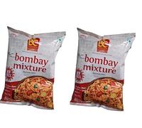 Bhikharam Chandmal Bombay Mixture 200g | Crunchy Spiced Indian Namkeen | Traditional Savoury Snacks Mix (Pack of 2)