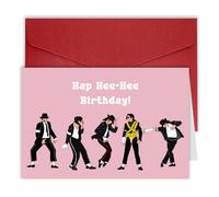 Bhiosng Funny Birthday Card, Happy Birthday Card Gift for Dancer Women Men, Inspired Birthday Card Birthday Merch, Hip Hop Birthday Gift For Dad Mom Grandparent