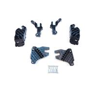 BHL540+BHL541 Headlight Holder Mount Repair Bracket Tab Set Left Right Compatible With A.ud.i A6 C7 4G Avant Sedan A6L Allroad Quattro S6 4G0998121A 4G0998122A