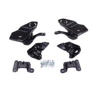 BHL581 Headlight Holder Mount Repair Bracket Tab Set Left Right Side Compatible With P.eugeo.t 208 e-208 MK2 P21 2008 e-2008 MK2 P24 2019-On