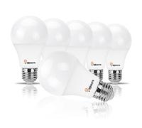 BHMAOYN 10W Edison LED Light Bulbs 12V 24V Low Voltage E27 Lamp 75W Equivalent DC/AC Bulb for Off-Grid Solar System Lighting,RV,Solar Panel Project,Boat,Garden Landscape,6 Pack (Natural White 4000K)