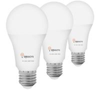 BHMAOYN 12 V 24 V 15 W LED Bulb E27 for Motorhome/Gardening, Warm White 3000 K, 1500 LM, E27 15 W Garage Light, AC/DC E27 12 V 24 V LED Light, for Boats, Yachts, Solar Systems, Garage Cabin, Set of 3