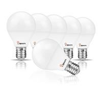 BHMAOYN P45 E14 LED Golf Light Bulb Low Voltage AC/DC 12V-24V,5W SES LED Bulb Warm White 2700K for RV Camper Marine,Truck,Boat, Solar Power Lamp (Not 230V, 6-Pack) (Natural White 4000K)