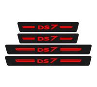 BHNGVTY The Outer Door Sill Welcome Pedal Is Suitable for Citr-oen Berlingo C1 C3 C4 Models, Anti Scratch Door Sills, Door Sill Skirts,Ds7 Red