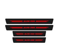 BHNGVTY The Outer Door Sill Welcome Pedal Is Suitable for Mitsu-bishi ASX Pajero Models, Anti Scratch Door Sills, Door Sill Skirts,Eclipse Cross Red
