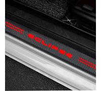 BHNGVTY The Outer Door Sill Welcome Pedal Is Suitable for Mitsu-bishi Models, Anti Scratch Door Sills, Door Sill Skirts,Eclipse Red