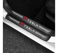 BHNGVTY The Outer Door Sill Welcome Pedal Is Suitable for Tesla Model Y 2020-2024 Models, Anti Scratch Door Sills, Door Sill Skirts