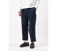 Bhode Two Pleat Pant - Midnight Navy Blue - Navy Blue / 34"